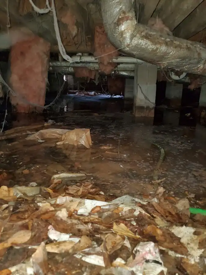 Crawl space flood assessment for Leak Detection & Repair in Pittsburgh