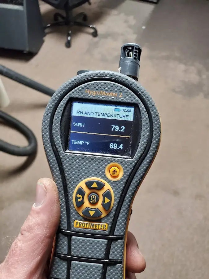 Moisture meter humidity assessment for Fire & Smoke Damage Restoration in Pittsburgh
